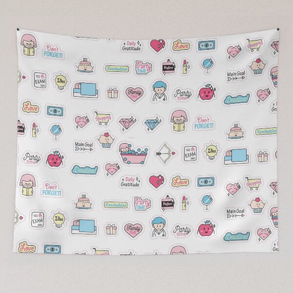 Item preview, Cute Stickers designed and sold by Jessi Review.