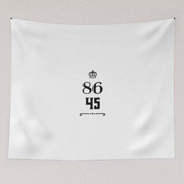 Item preview, Anti-Trump 86-45 Shirt designed and sold by Red Draw Designs.