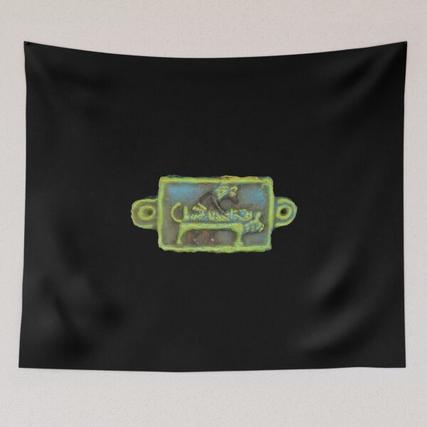 Item preview, Graeco-Roman mummy label of Hasies (showing Anubis embalming the deceased). (2) designed and sold by DotorEaon.