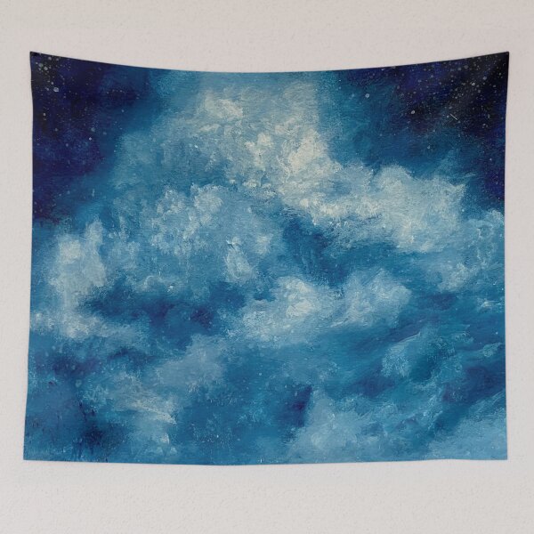 Item preview, Deep Blue Cloud Painting designed and sold by marigreen.