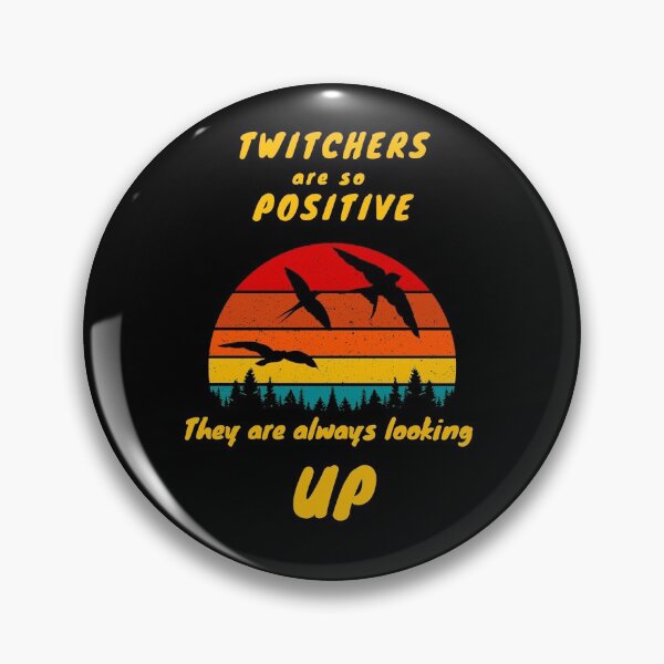 Item preview, Bird nerd, twitcher and Ornithologist positive vibe retro sunset design. Always looking up. Bird watching, birding and bird nerd. Gift for the bird lover and birdwatching fanatic designed and sold by HaychGee.