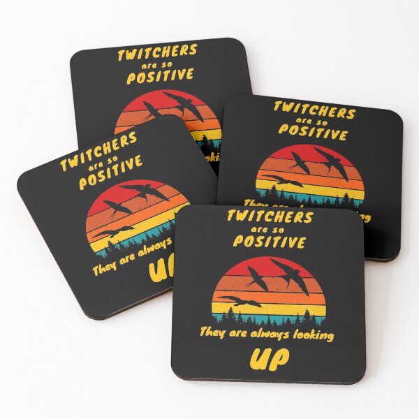 Item preview, Bird nerd, twitcher and Ornithologist positive vibe retro sunset design. Always looking up. Bird watching, birding and bird nerd. Gift for the bird lover and birdwatching fanatic designed and sold by HaychGee.
