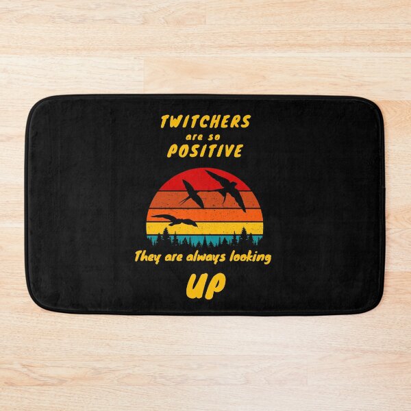 Item preview, Bird nerd, twitcher and Ornithologist positive vibe retro sunset design. Always looking up. Bird watching, birding and bird nerd. Gift for the bird lover and birdwatching fanatic designed and sold by HaychGee.