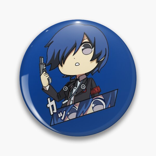 Skip to Loafer - Kurume Makoto - Badge - Skip to Loafer Can Badges