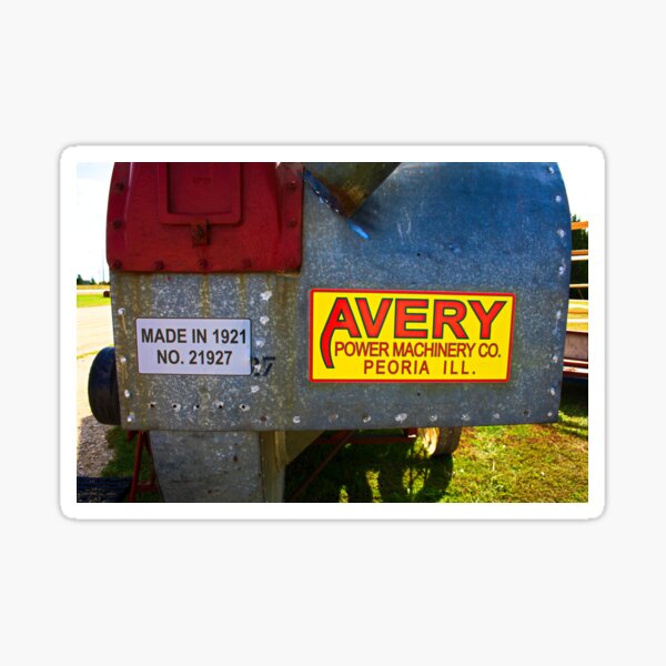 Item preview, Avery Machine Logo Antique Threshing Machine designed and sold by CharWilcox.