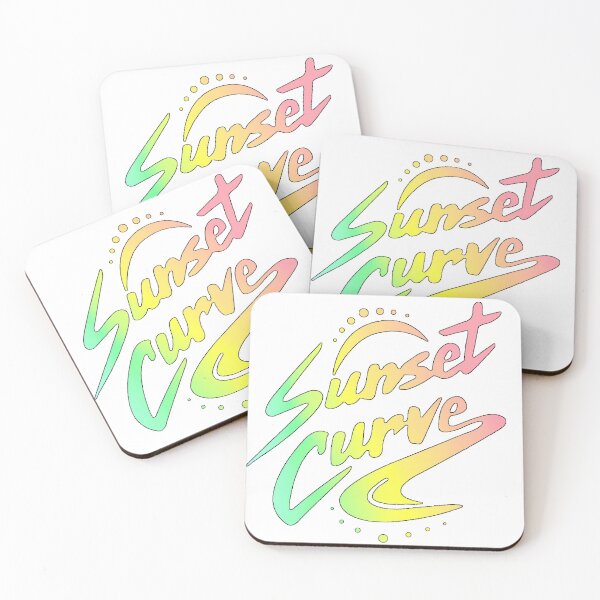 Item preview, Sunset Curve Logo Black Outline designed and sold by carrierose.