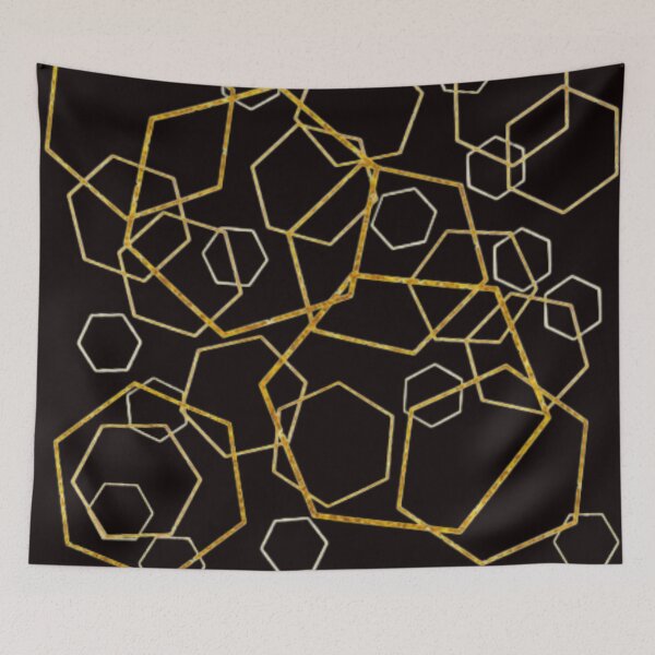 Item preview, Gold hexagons designed and sold by UNApologetical.