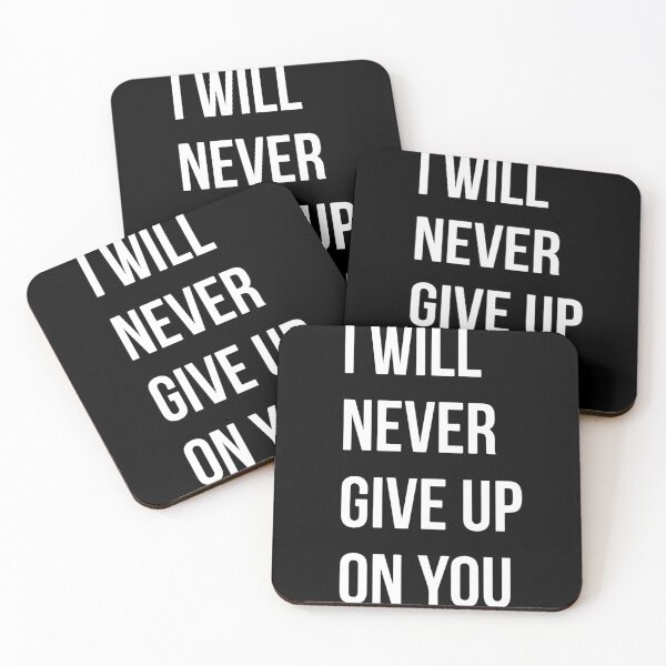 Item preview, I Will Never Give Up On You designed and sold by Dan Brady.