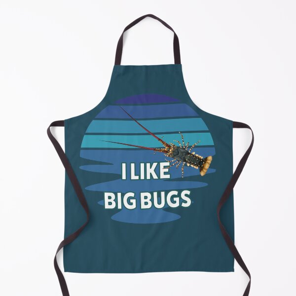 Item preview, I Like Big Bugs - Florida Spiny Lobster with Blue Sunset designed and sold by RosieRiggs.