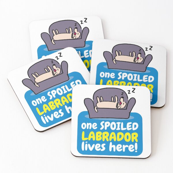 Item preview, Spoiled Labrador, funy dog designed and sold by happysketchy.