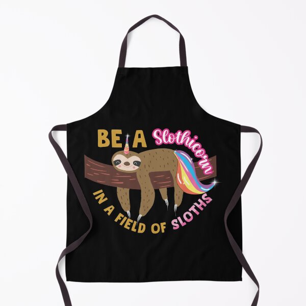 Item preview, Be a Slothicorn in a field of sloths Cartoon Colorful designed and sold by tinypurpleland.