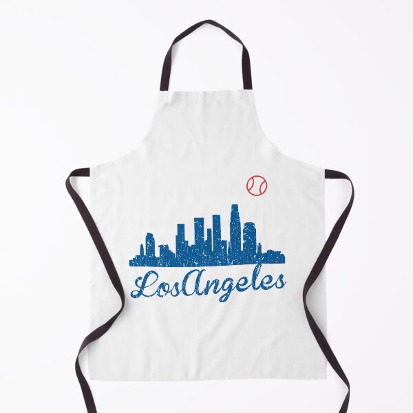 Item preview, Los Angeles City Skyline Baseball Red White and Blue L.A. LA Distressed Design designed and sold by awonacott.