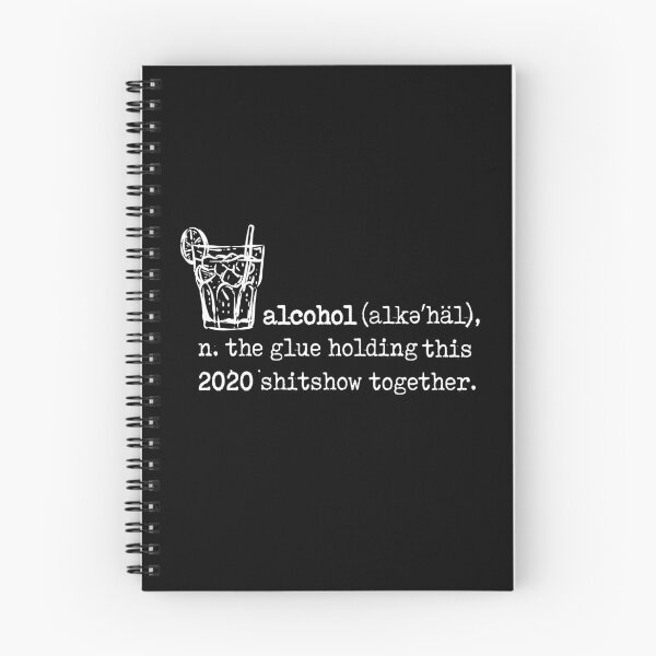 Item preview, Alcohol - The Glue Holding this 2020 Shitshow Together designed and sold by Mexikawaii.