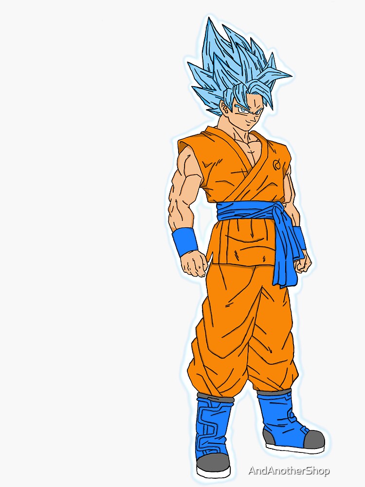 goku super saiyan blue kaioken Classic Sticker for Sale by, goku super  sayajin blue 