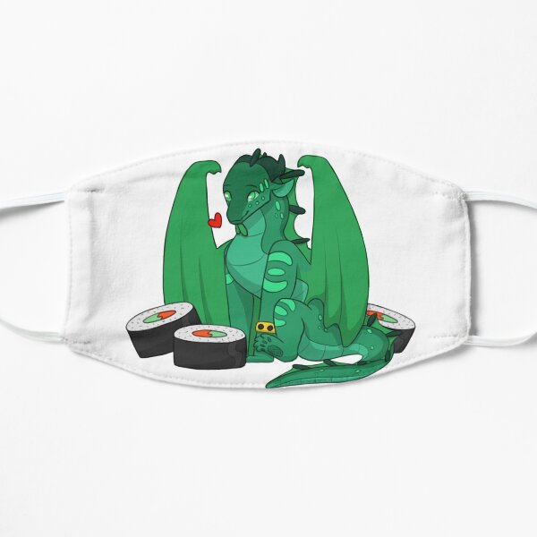Turtle and Sushi Flat Mask