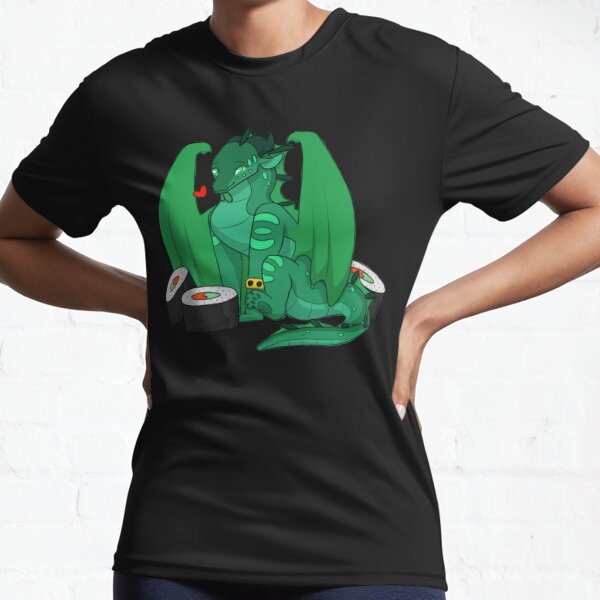 Turtle and Sushi Active T-Shirt