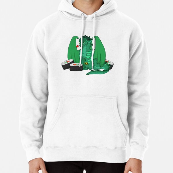 Turtle and Sushi Pullover Hoodie