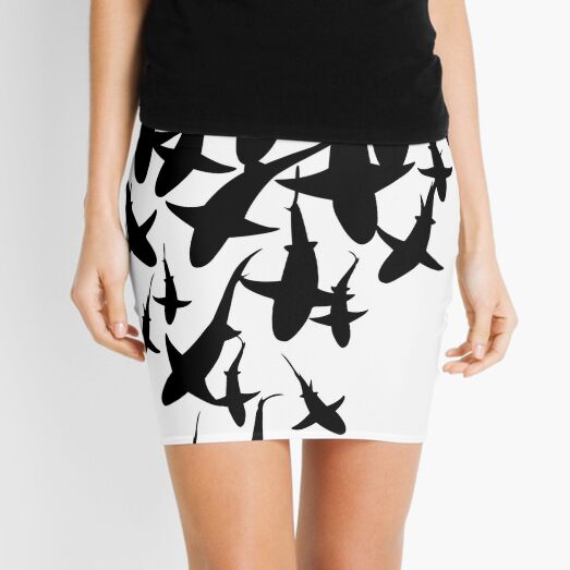Shark Mini Skirt