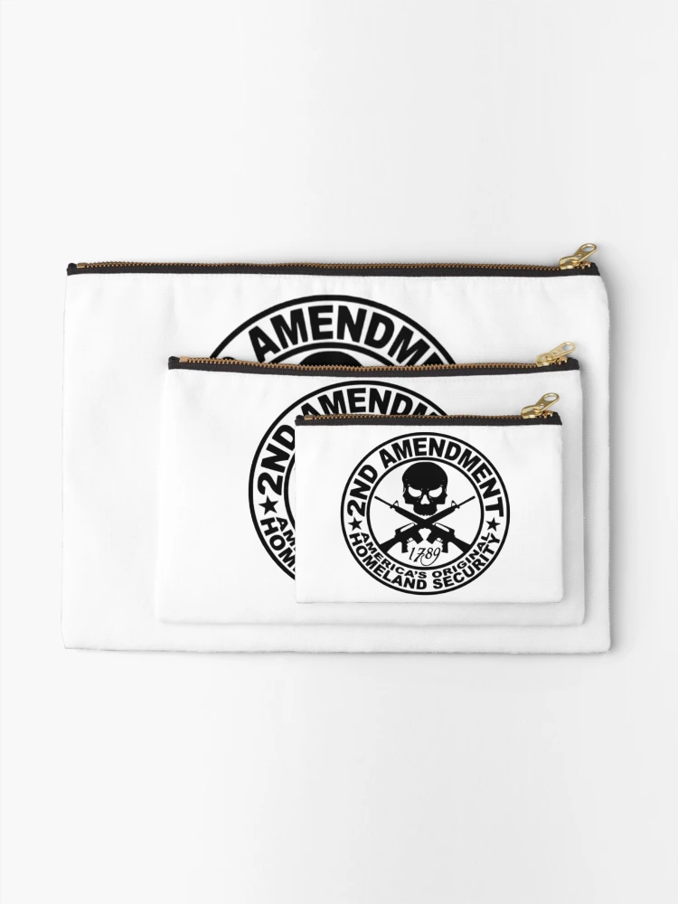 Thumbnail 2 of 4, Zipper Pouch, 2nd Amendment designed and sold by OLD SARGE CLOTHING COMPANY.