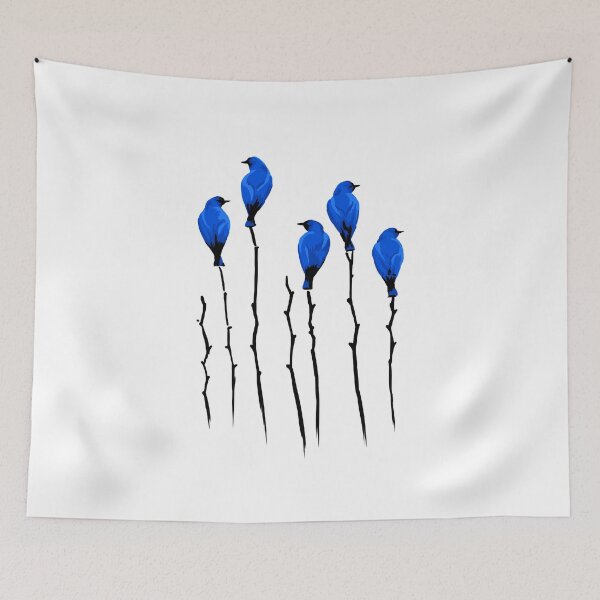 Item preview, Birds Blue designed and sold by albertocubatas.