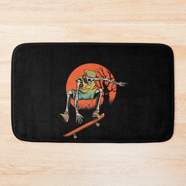 Item preview, Skeleton Skater In Halloween With Skateboard designed and sold by AxzoGerman.