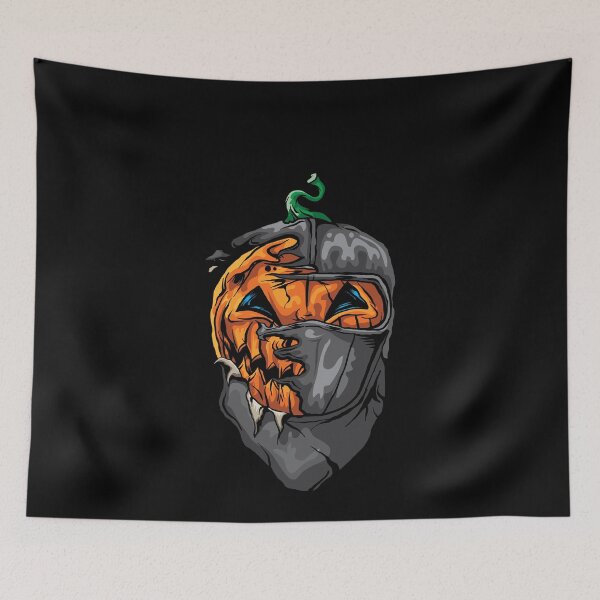 Item preview, Ski Holiday Halloween Pumpkin designed and sold by AxzoGerman.