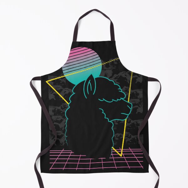 Item preview, VaporWave Alpaca designed and sold by girlsgetgadgets.