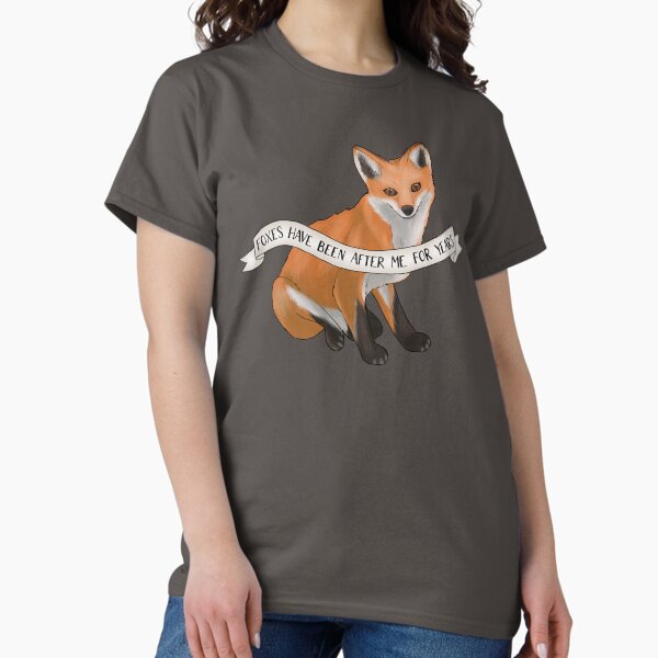 Item preview, Los zorros me persiguen desde hace años designed and sold by FinalGirlArt.