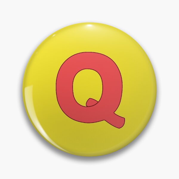 Item preview, letter q red designed and sold by ZiphGames.