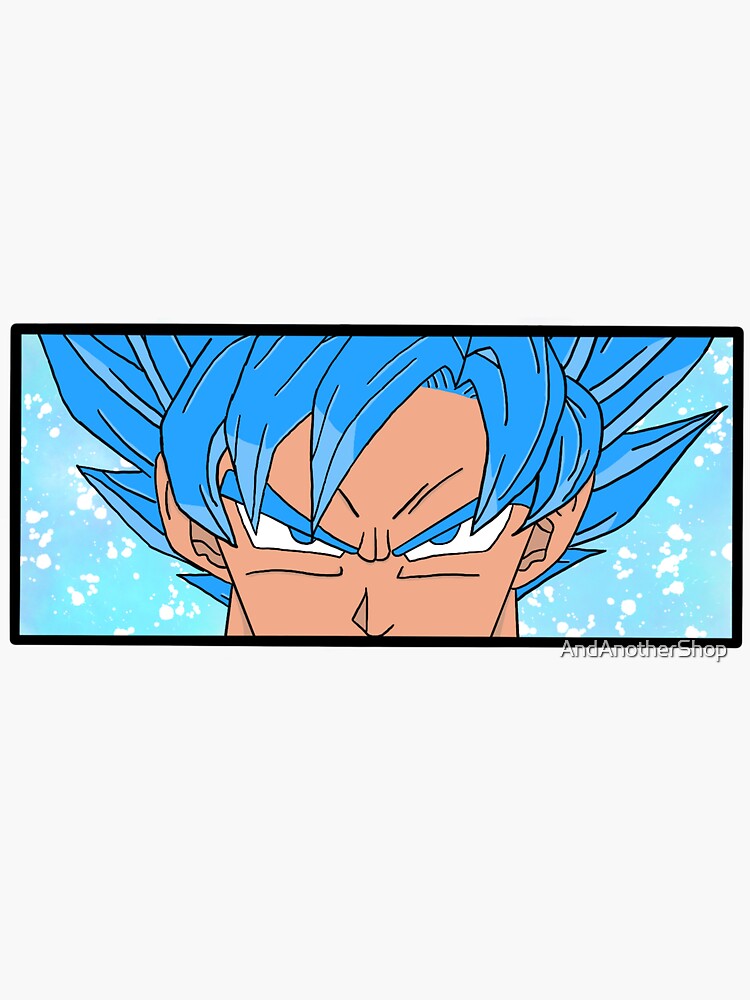 goku super saiyan blue kaioken Classic  Sticker for Sale by