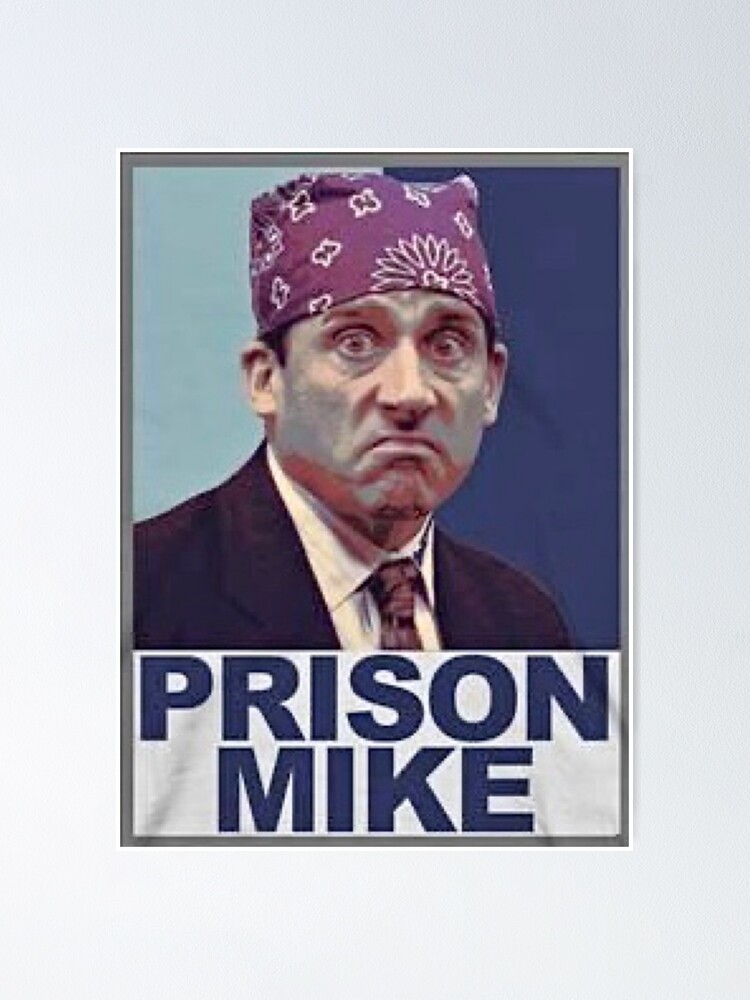 Prison Mike Body Pillow The Office TV Show Gift Michael Scott Custom Body  Pillow Cover Long Distance Gift For Boyfriend The Office Gift