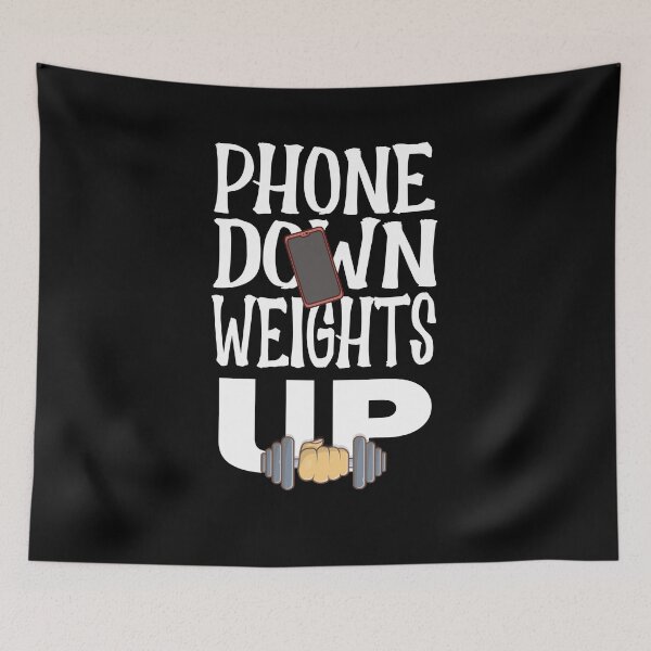 Item preview, Phone down weights up designed and sold by DIGIL DOWN.