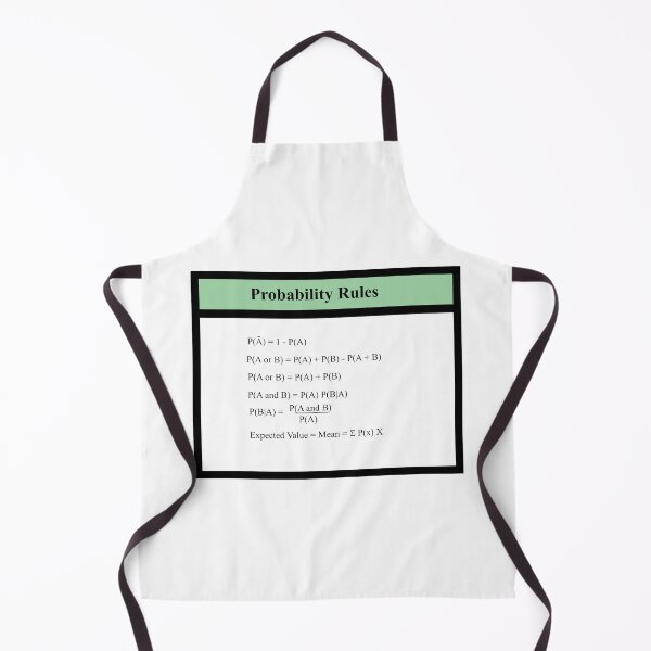 Item preview, Probability Rules: The StatisticsMatrix at  Redbubble, 2020 designed and sold by Mark Stansberry.