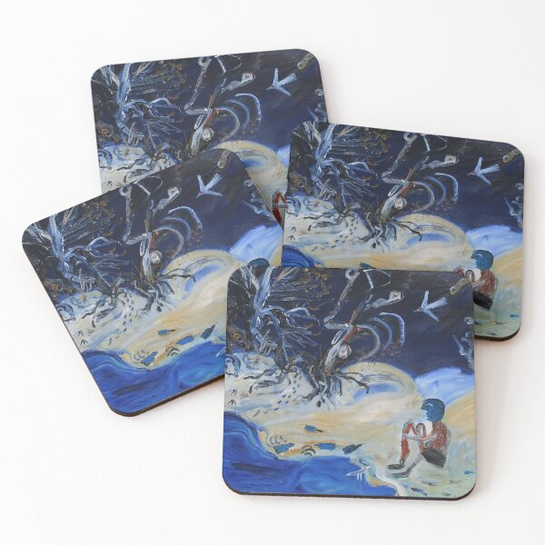 Item preview, blue bottles designed and sold by glennbrady.