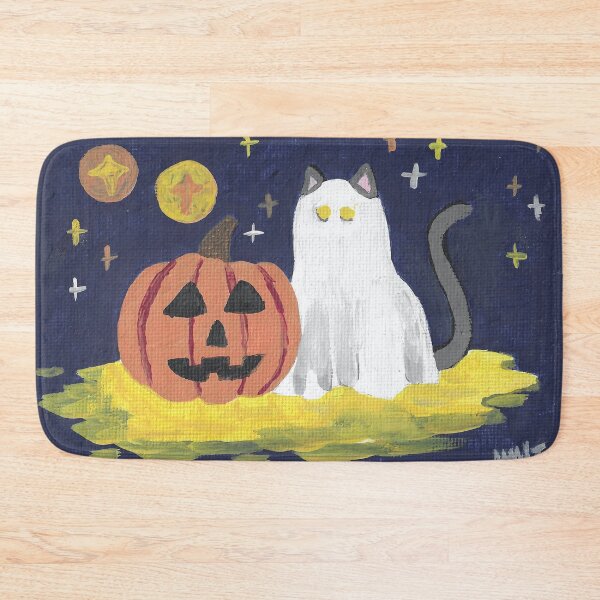 Item preview, Cat Halloween Painting designed and sold by Joanna Gulley.