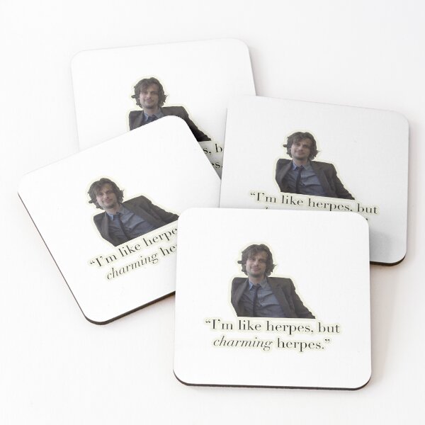 Item preview, MGG “I’m like herpes, but charming herpes.” designed and sold by Jess Designs.