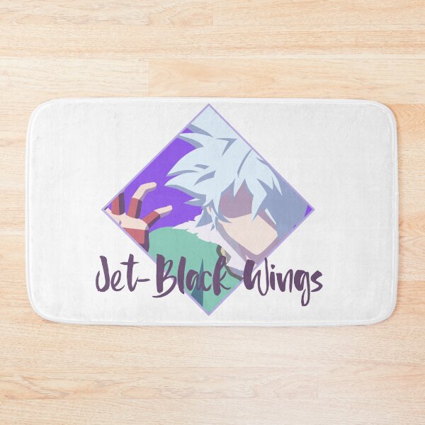 Item preview, Jet Black Wings - Saiki K Art designed and sold by Cae Grey.