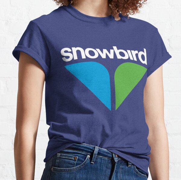 T-shirt de fan de tourisme de station de ski de Snowbird T-shirt classique
