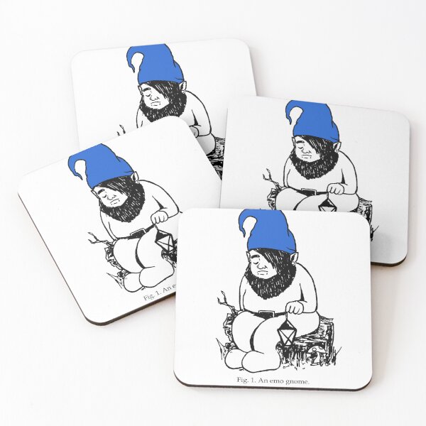 Item preview, An Emo Gnome designed and sold by PopcornpunkART.