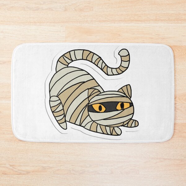 Item preview, Mummy Cat Halloween designed and sold by Cat2D.