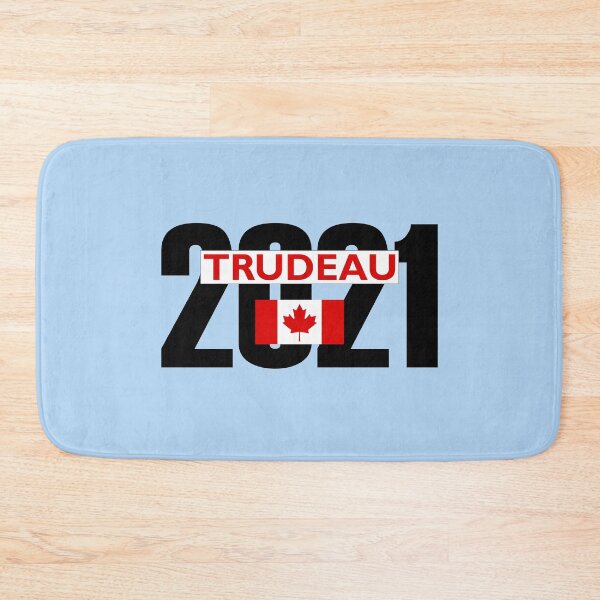 Item preview, Justin Trudeau Over Bold 2021 Canadian Flag Color designed and sold by TinyStarCanada.