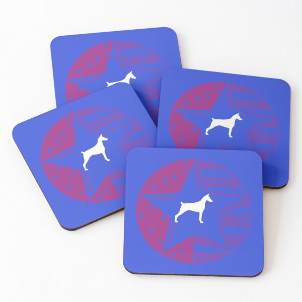 Item preview, Doberman, Red, White and Blue designed and sold by Mocean-Art.