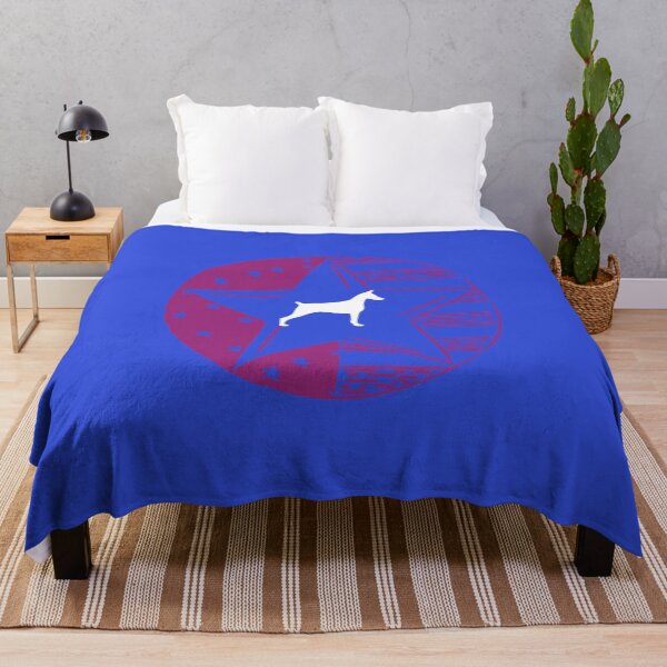 Item preview, Doberman, Red, White and Blue designed and sold by Mocean-Art.