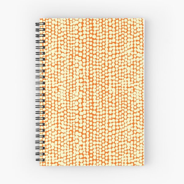 Item preview, Blotchy Spots Pattern 170820 - Pale Yellow on Orange designed and sold by Artberry.