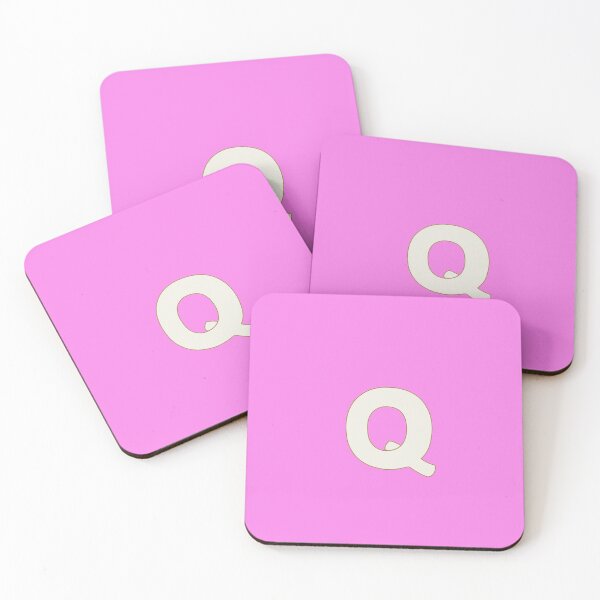 Item preview, letter q white designed and sold by ZiphGames.