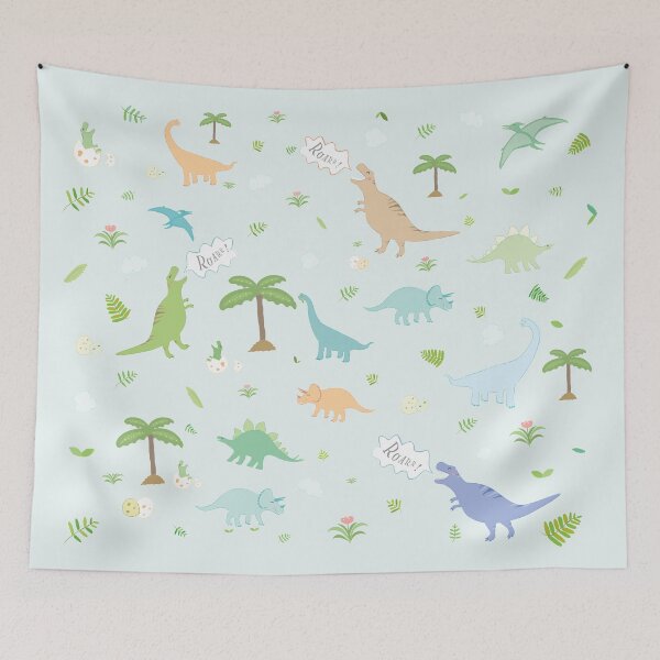 Item preview, Fun Dinosaurs Blankets for Kids designed and sold by NomiCreates.