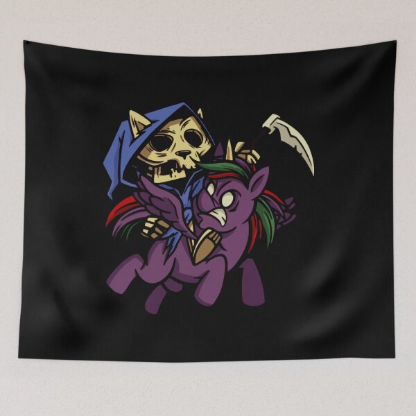 Item preview, Death Apocalypse Cat Rider on Unicorn designed and sold by JonesErin.
