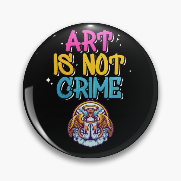 Item preview, Art Is Not A Crime Angel Spray designed and sold by darknessjeff86.
