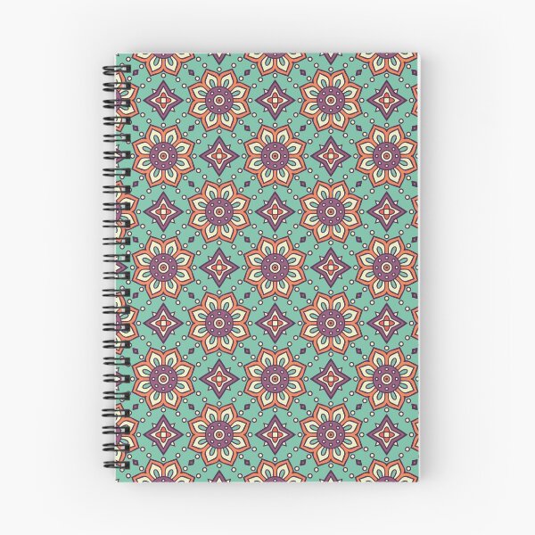 Item preview, Moroccan Red and Purple Flower Pattern  designed and sold by machmigo.