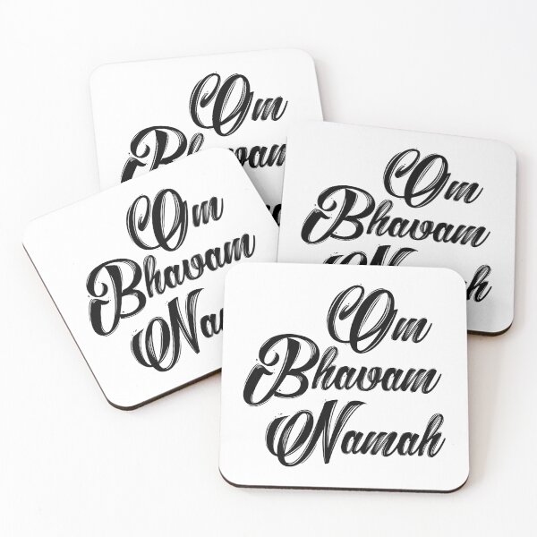 Item preview, Om Bhavam Namah (black) designed and sold by didijuca.